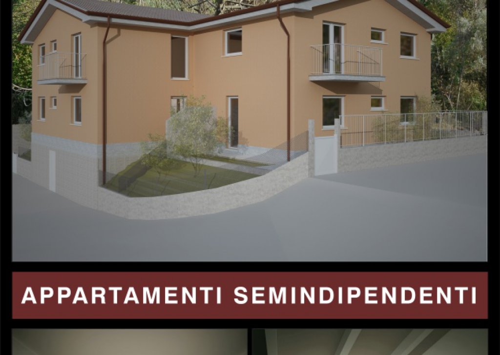 Vendita Appartamenti Carrara - APPARTAMENTI DI NUOVA COSTRUZIONE IN PALAZZINA DI SEI UNITA' CON GIARDINO A TORANO RIF 3416 Località Torano