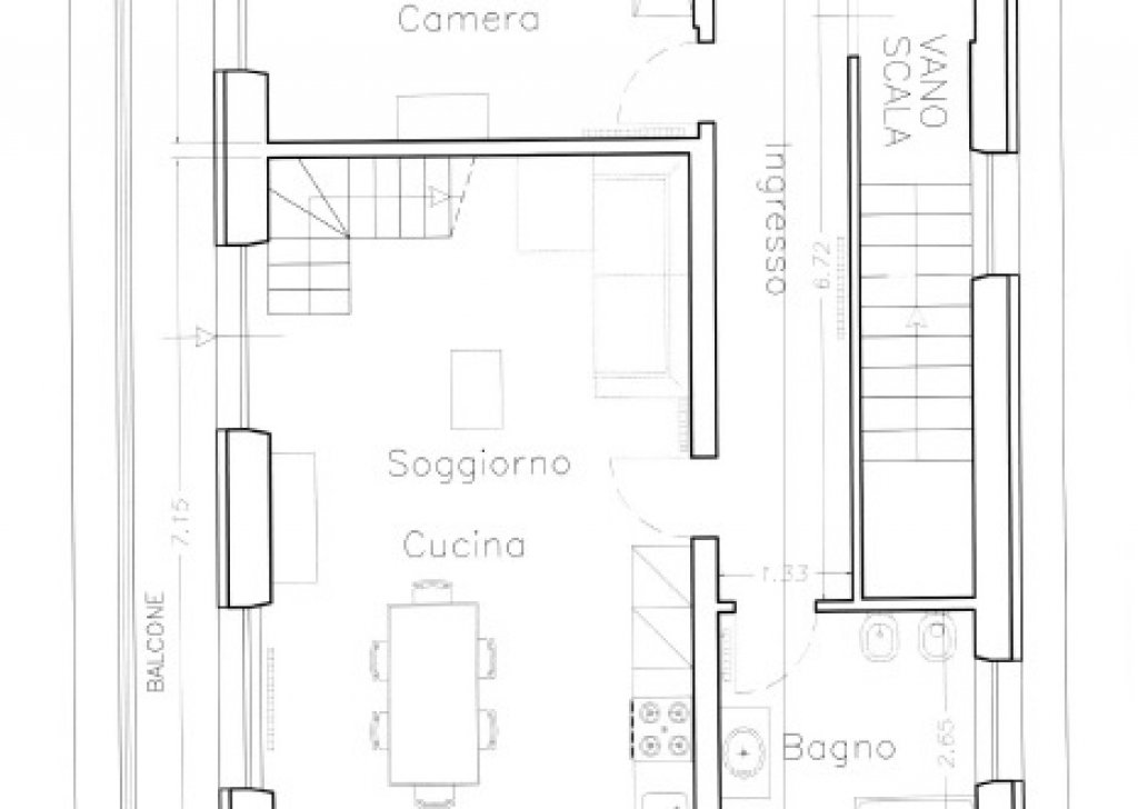Vendita Appartamenti Carrara - APPARTAMENTO IN CORSO DI TOTALE RISTRUTTURAZIONE A MARINA DI CARRARA RIF 4197 Località Marina di Carrara